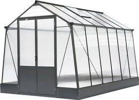 Aluminium serre Lilia 2,5 x 3,7 m CoverTech antraciet