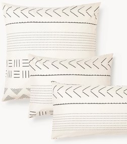 Katoenen perkal kussensloop Kohana met boho patroon