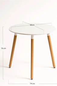 Ronde tafel 60 cm