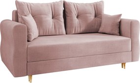 Slaapbank Veldala 100, Aanwezig, 85x167x77cm, 46 kg, Poten: Hout