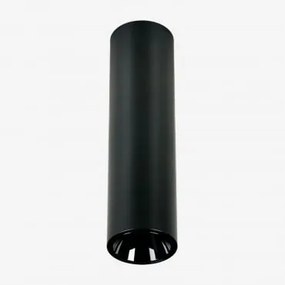 Led-opbouwplafondlamp Rond Ø4 Cm Voor Buiten In Aluminium Luisiana Zwart & 3 W & 19º & Wit Koud 4000k - Sklum