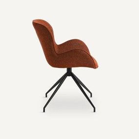 Draaiende tafelfauteuil Asyar