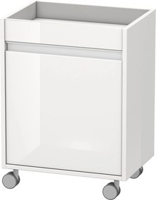 Duravit Ketho Rolcontainer 50x36x67 cm Wit Hoogglans