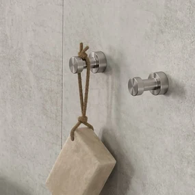 Geesa Nemox handdoekhaak RVS geborsteld