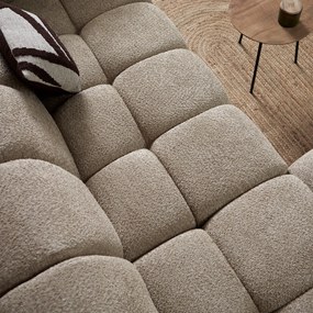 Design Bank Beige Hoek Links