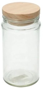 Pot met houten deksel, glas, 550 ml