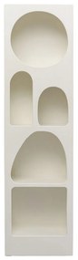 Kare Design Paco Smalle Kast Organische Vorm - 48x32x180cm.