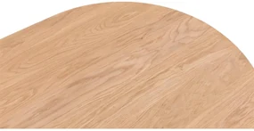 Goossens Excellent Eettafel Floyd, Semi rond 240 x 100 cm