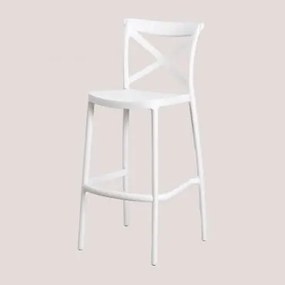Otax Stapelbare Hoge Tuinkruk Wit & ↑75 Cm - Sklum