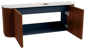 Mondiaz Joya DLux 105cm toiletmeubel ronding links/rechts ruby met wastafel faye midden zonder kraangat ostra