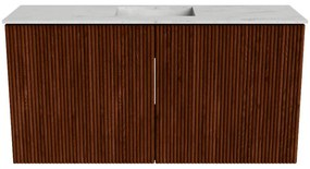 Mondiaz Joya DLux 80cm toiletmeubel ruby met wastafel faye midden 1 kraangat opalo