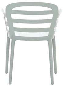 Garden Impressions Mira balkonset 3-delig - Faria tuintafel Ø60 cm - olijf