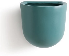Bloempot in keramiek voor aan de muur B20 x D16cm, Sira