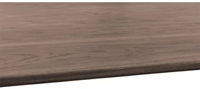 Goossens Excellent Eettafel Floyd, Semi rond 220 x 100 cm