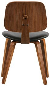 Vtwonen Classic Retro Stoel Walnoot