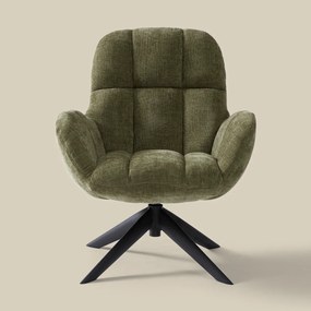 Draaibare Fauteuil Modern Groen