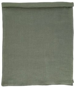 Tafelloper, linnen, groengrijs, 47 x 140 cm