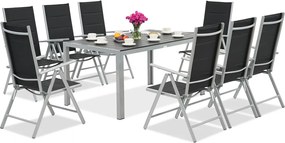 Aluminium tuinset polywood Verona voor 8 personen Garden Point