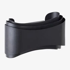 Harnet Aluminium Led-buitenwandlamp Zwart - Sklum