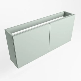 Mondiaz FOWY fonteinonderkast - 110x22x50cm - 2 deuren - push to open - softclose - Greey FOWYTO110Gre2D