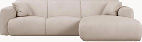 Chenille hoekbank Molino (4-zits)