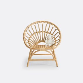 Fauteuil in rotan, voor kinderen, Albin