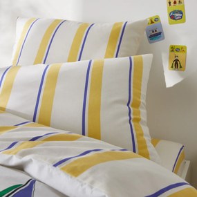 Kussensloop voor kinderbed, gewassen katoen, Labhar