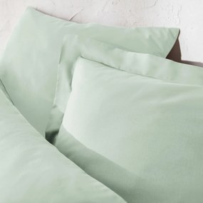 Dekbedovertrek met rits in effen katoen, Scénario