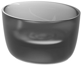 Riho Oval waskom solid surface frosted smoke