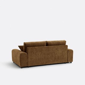 2-zits rechte bank in gevlamd chenille, GALENE