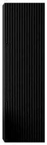 Saniclass Prime Balance Hoge Kast - 120x34.5x34.5cm - 1 deur - mat zwart - MDF 88221