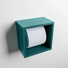 Mondiaz Easy Cube toilet rolhouder 16x16cm smag