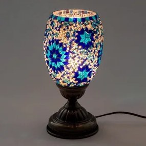 Tafellampen Blauw Signes Grimalt  Mozaïeklamp