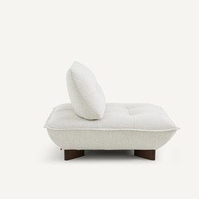 Modulaire fauteuil in tweed, KAORI
