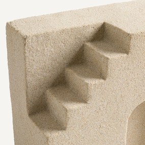 Set van 2 boekensteunen van aardewerk, Arenis