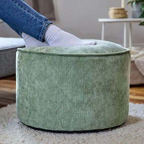 Milano Round Chenille Footstool