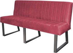 Eetkamerbank - Hengelo - stof Element fuchsia 19 - 220 cm
