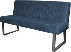 Eetkamerbank - Hengelo -  stof Element blauw 13 - 140 cm