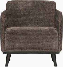 Ribfluwelen fauteuil Statement