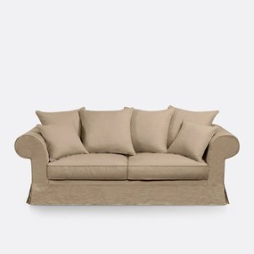 Bank, Comfort BULTEX®, dik linnen, Adelia