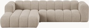 Modulaire chenille hoekbank Lupine (4-zits)