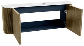 Mondiaz Joya 115cm toiletmeubel ronding links/rechts dusk met wastafel faye midden zonder kraangat talc