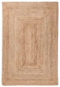 Natuurlijke Jute Vloerkleed Tempo 240 X 160 Cm - Sklum