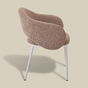 Moderne Stoel Terra Met Ronde Rugleuning