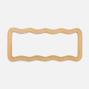 Golvend spiegel in rotan H180 cm, Kiza