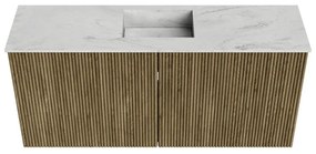Mondiaz Joya DLux 90cm toiletmeubel dusk met wastafel faye midden zonder kraangat opalo