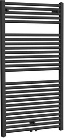 Saqu Calm handdoekradiator 830W 60x119cm mat antraciet