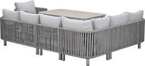Garden Impressions Andong lounge dining set 6-delig - taupe