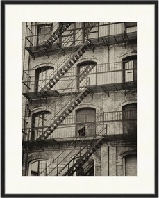 Ingelijste digitale print Old Building