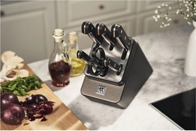 ZWILLING Gourmet 7-delig, Messenblok, Anthraciet - Gourmet - ZWILLING